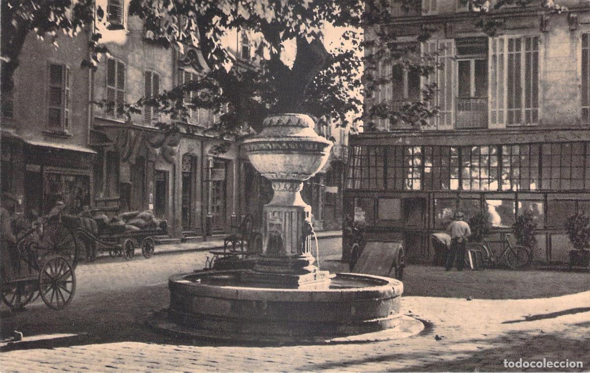Postkarten: Postal de la Vieille Fontaine en Toulon, Francia