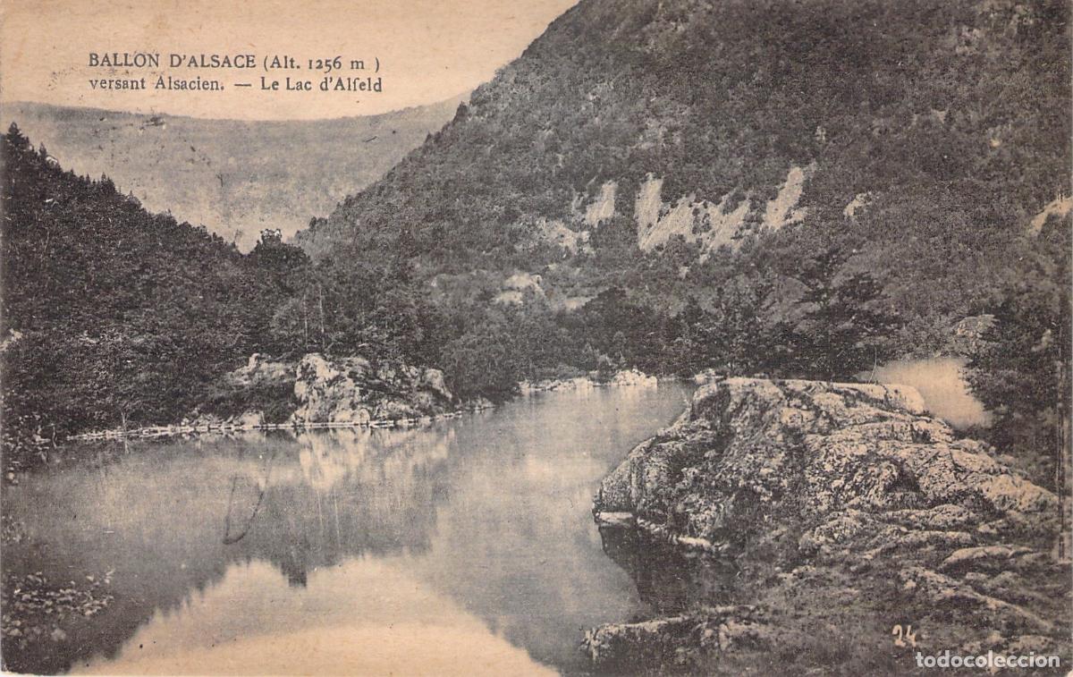 Postales: Postal del Lac d'Alfeld en el Ballon d'Alsace, Francia