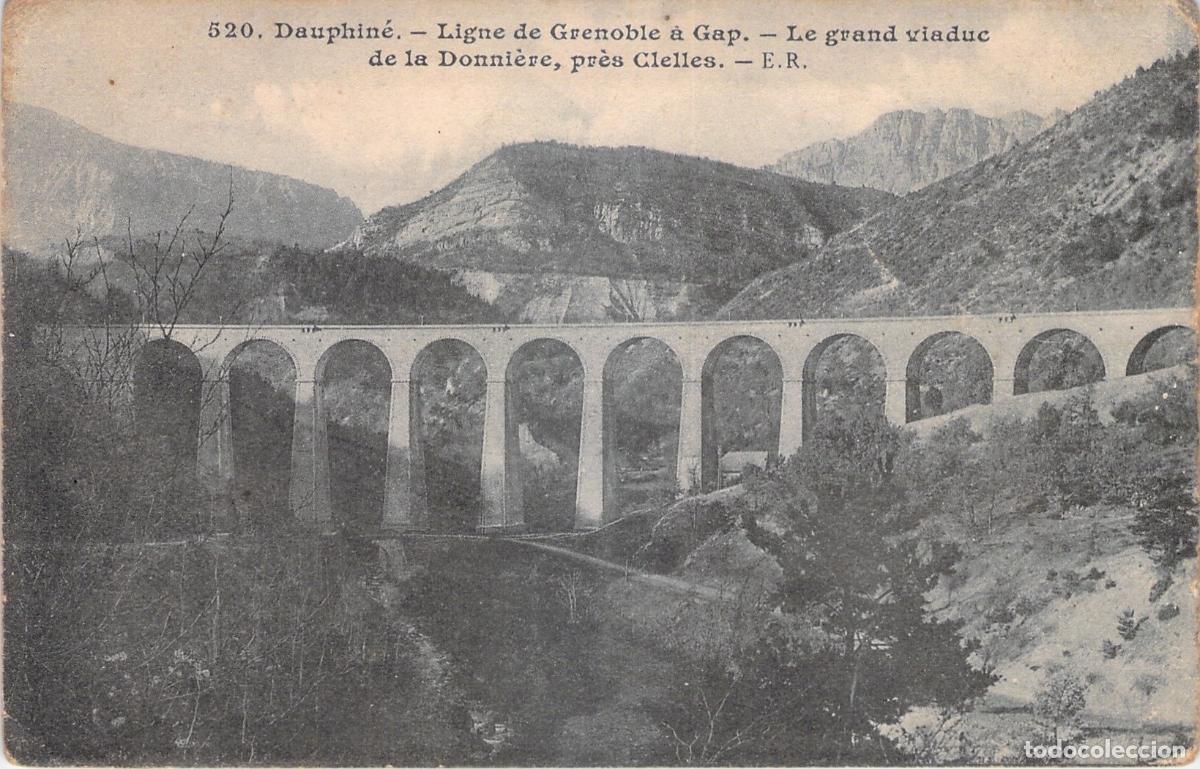Postkarten: Postal del Gran Viaducto de la Donni&egrave;re en Clelles, Francia