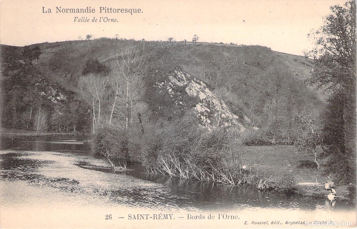Postcards: Postal de Saint-Remy Bords de l'Orne Francia