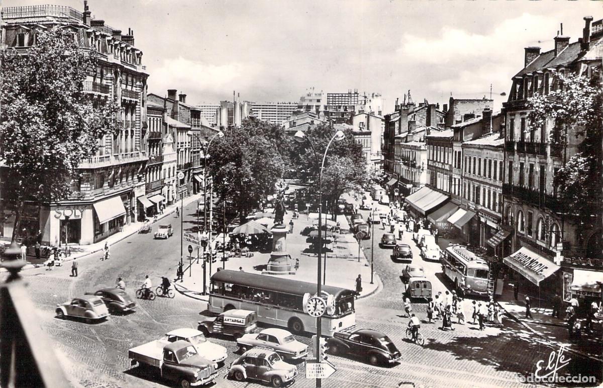 Postcards: Postal de Toulouse Place Jeanne d'Arc