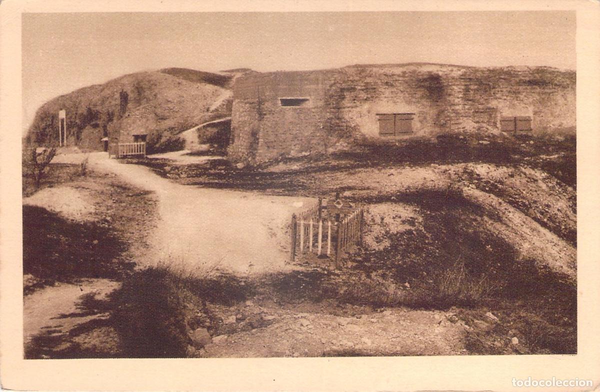 Postales: Postal del Fuerte de Vaux en Francia durante la Primera Guerra Mundial