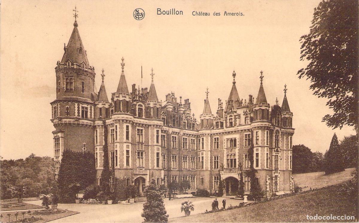 Postkarten: Postal Castillo de Amerois en Bouillon B&eacute;lgica