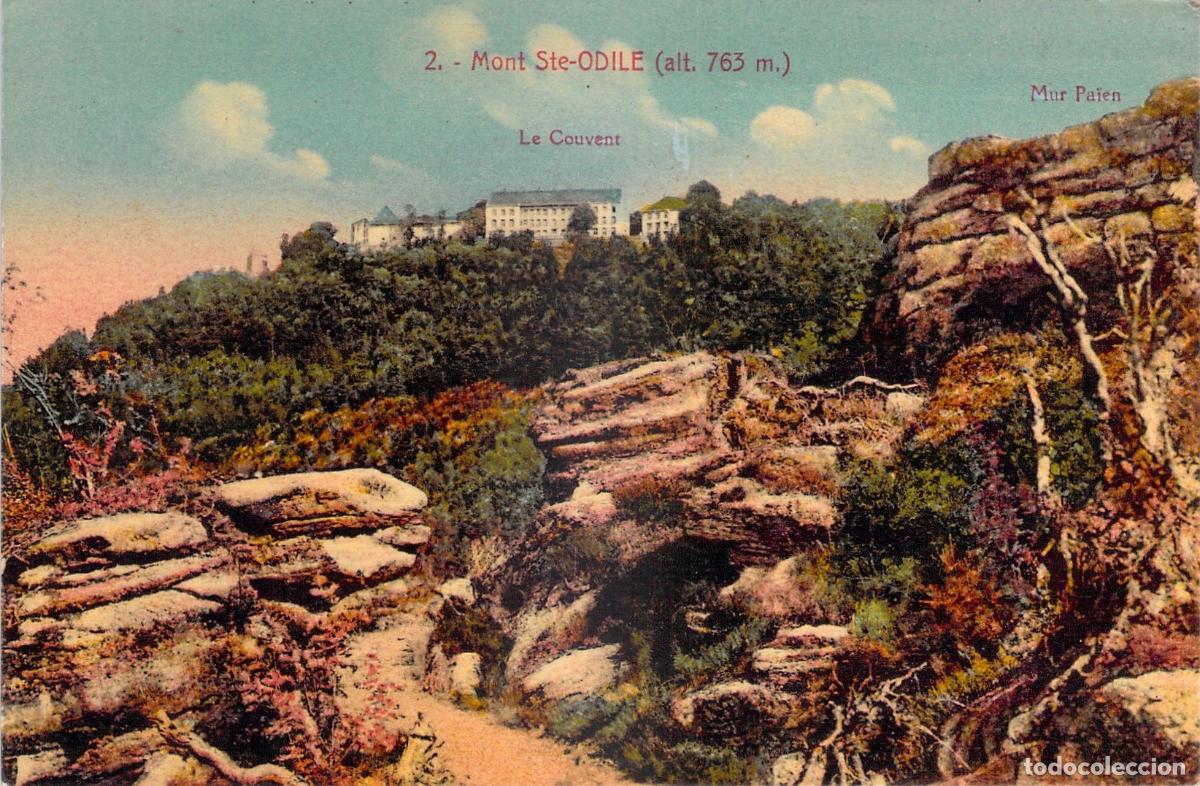 Postcards: Postal de Mont Sainte-Odile y el Muro Pagano en Alsacia