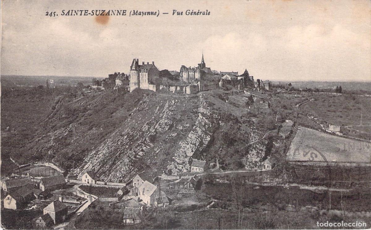 Postcards: Postal de la vista general de Sainte-Suzanne en Mayenne
