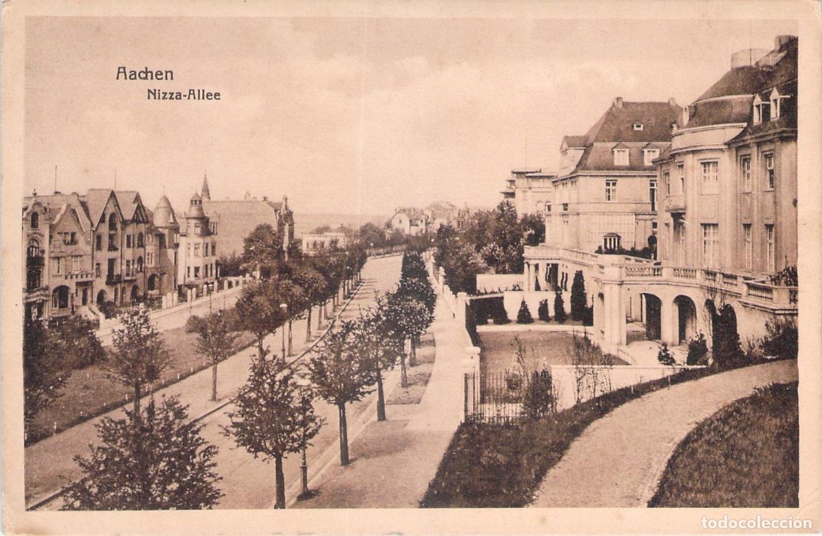 Postales: Postal de Aachen Nizza-Allee Alemania