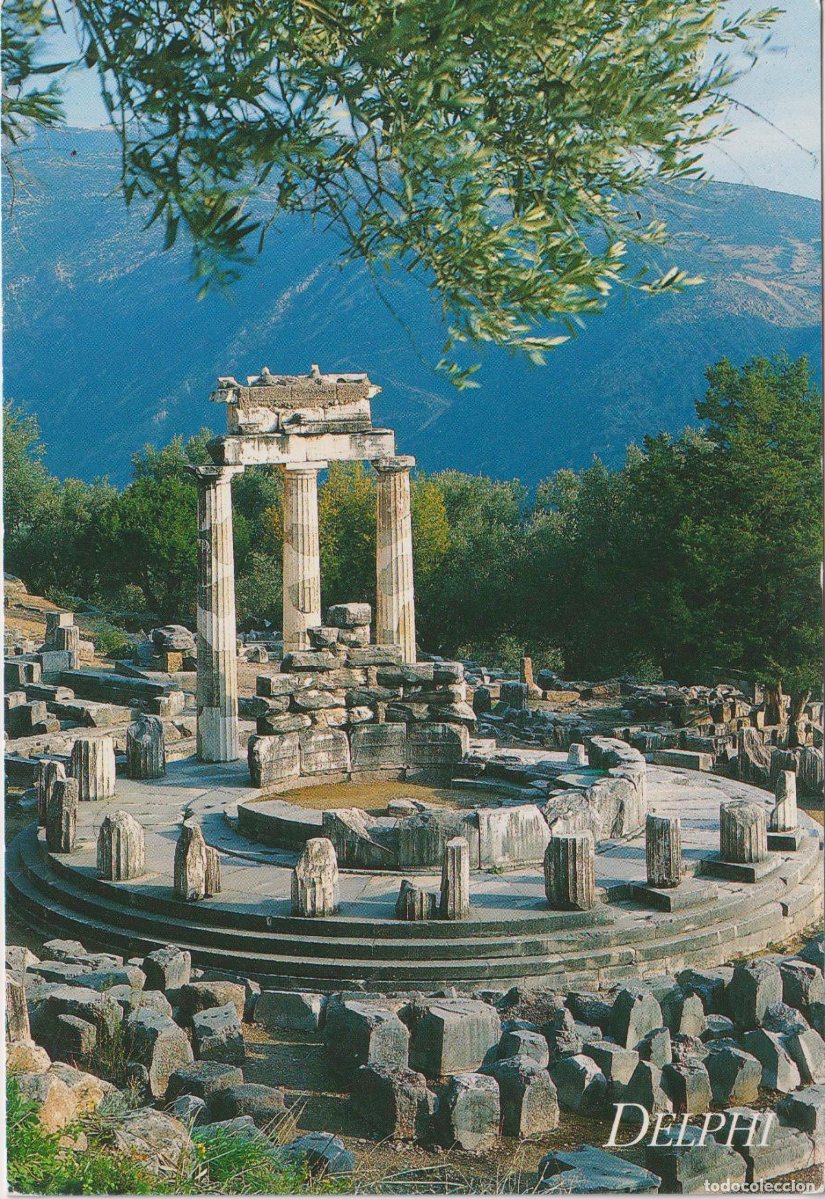 Postales: GRECIA, MONTE PARNASO, Santuario de Atenea Pronaia (El Tolo) - HAITALIS N&ordm;136 - S/C