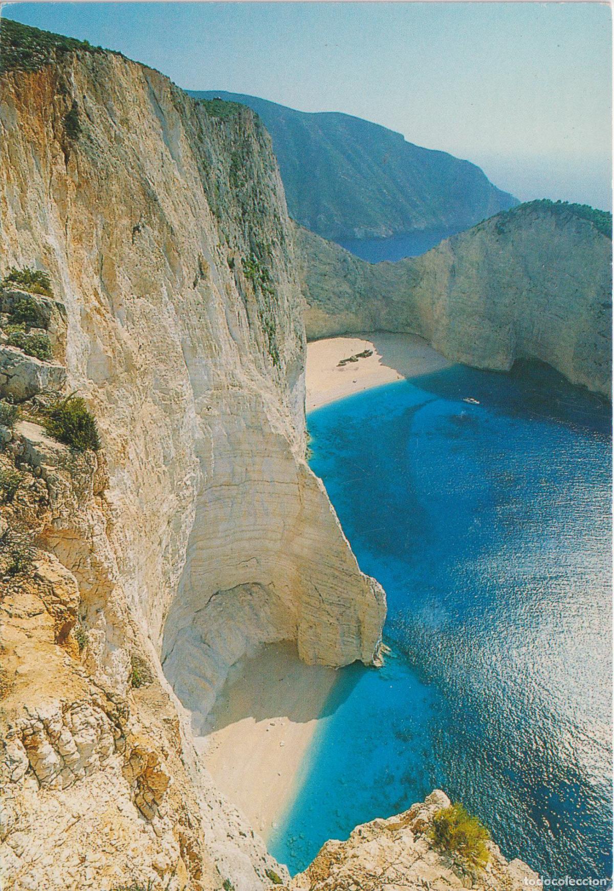Postales: GRECIA, MAR J&Oacute;NICO, ISLA DE ZANTE, PANOR&Aacute;MICA - EDITIONS HAITALIS N&ordm;215- S/C