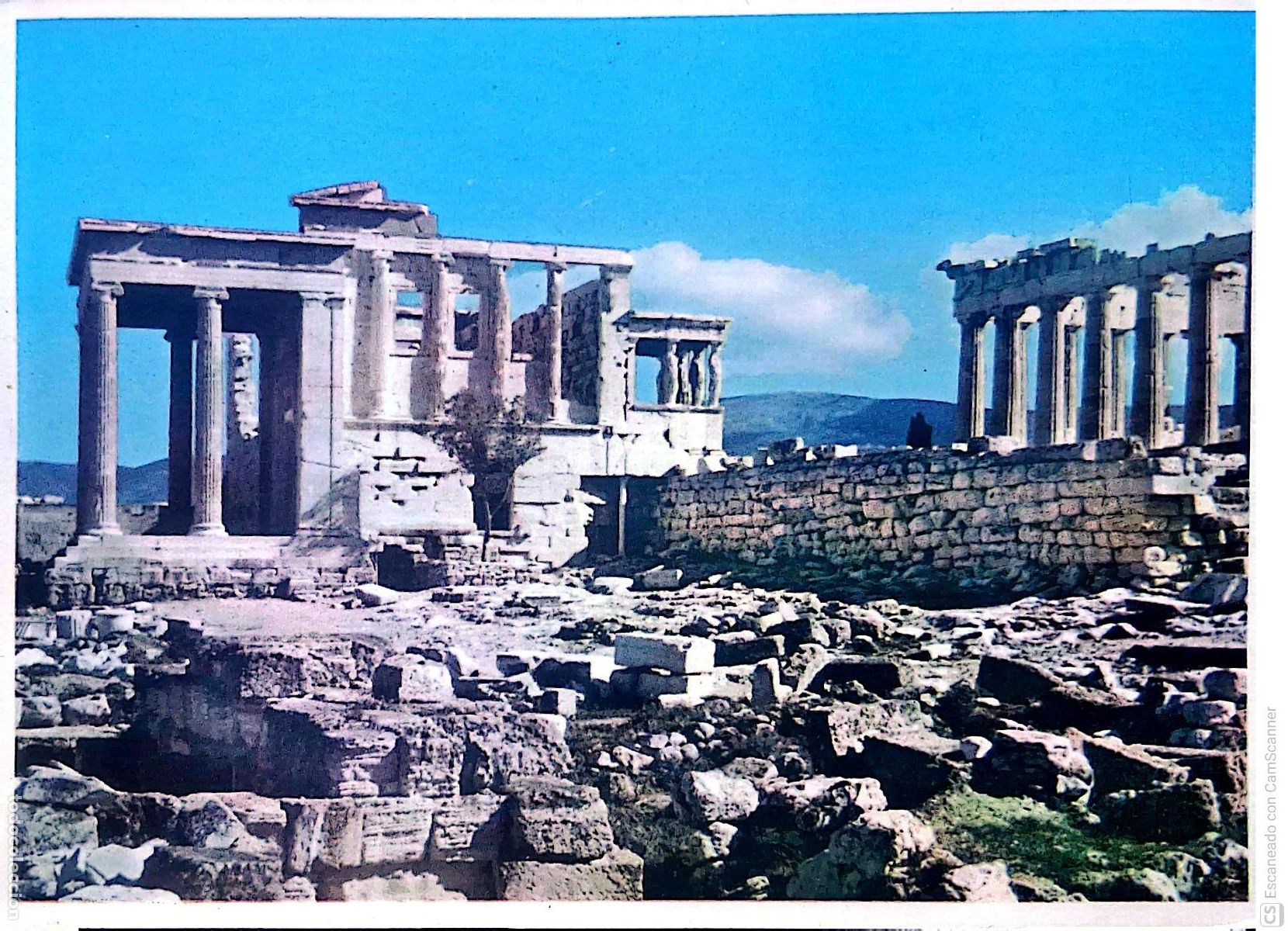 Postales: Atenas. El Erecte&oacute;n. Nueva. Color - Foto 1