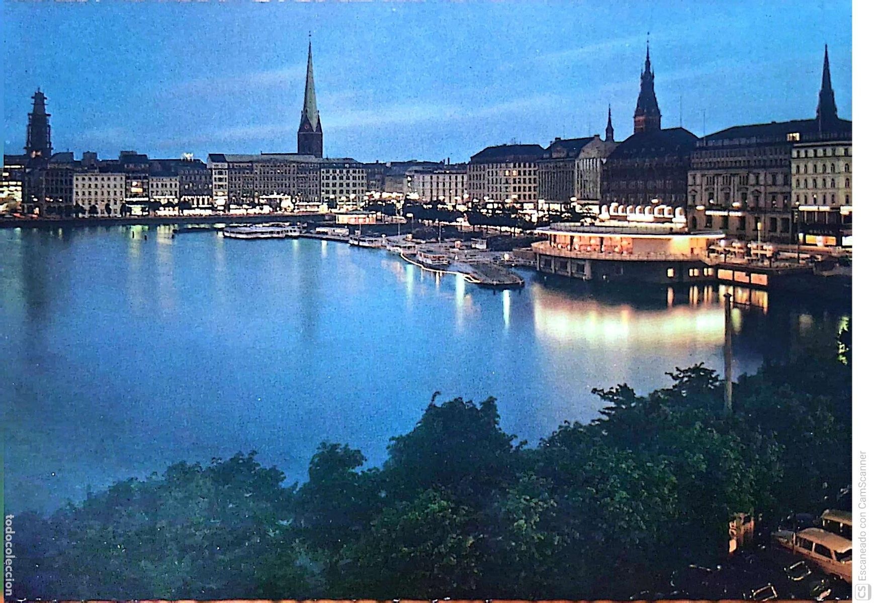 Postales: Hamburgo. Vista general. Nueva. Color
