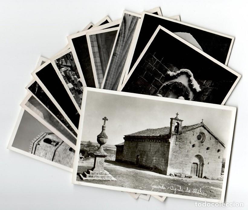 Postkarten: 12 Postales fotogr&aacute;ficas antiguas de Guarda (Portugal) - Lote muy comercial, ideal para reventa