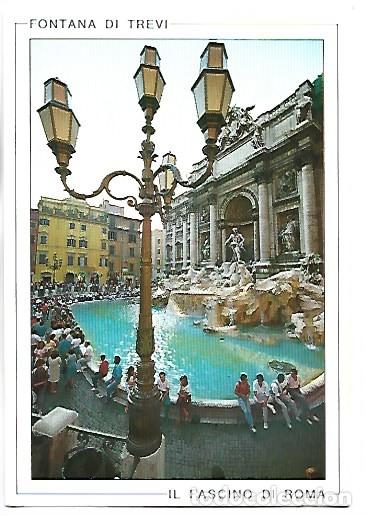 Postales: FONTANA DI TREVI.- ROMA / ITALIA