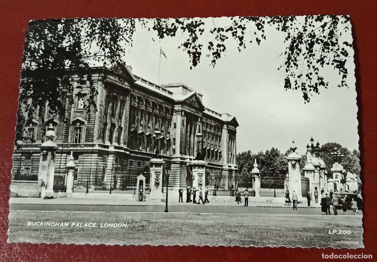 Postkarten: POSTAL BLANCO Y NEGRO PALACIO DE BUCKINGHAM - LONDRES