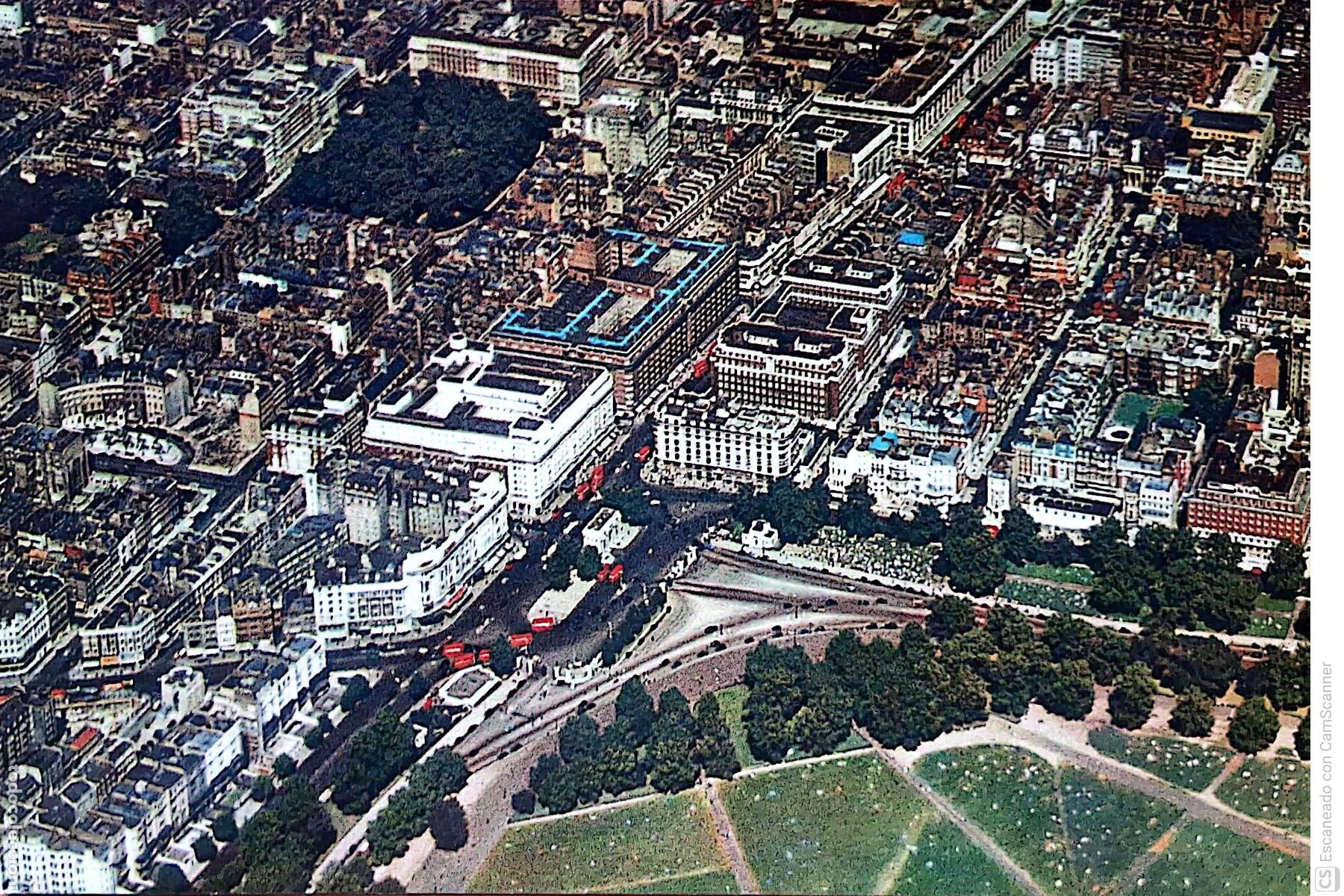 Postales: Londres. 672 Vista de Oxford Street. Nueva. Color
