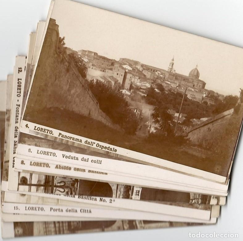Postcards: 14 Postales antiguas de Loreto (Italia) - Lote muy comercial, ideal para reventa / Muy escasas