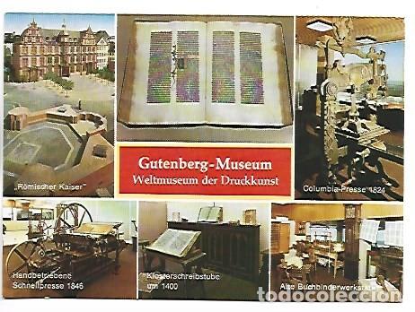 Postales: LANDESHAUPT-U. UNIVERSITATSSTADT.- MAINZ AM RHEIN / ALEMANIA