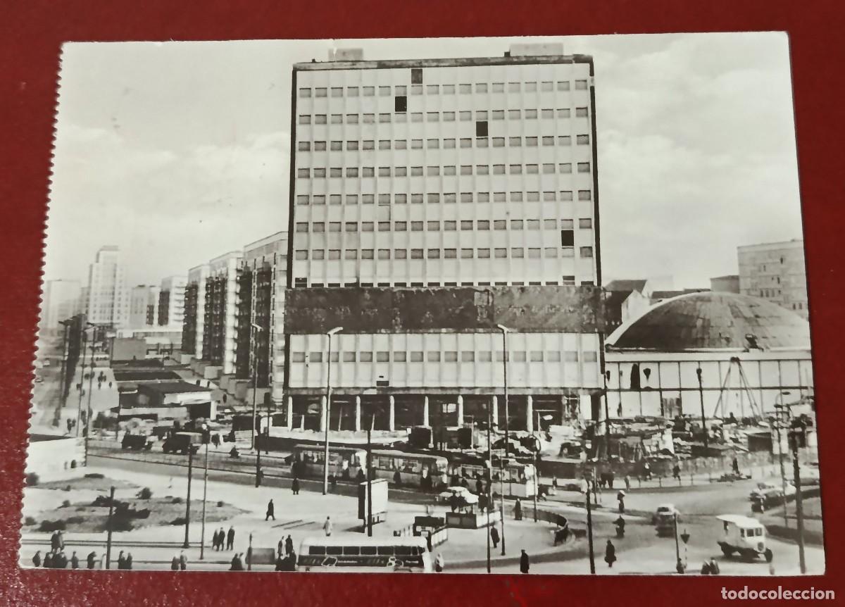 Postkarten: POSTAL BLANCO Y NEGRO EDIFICIO HAUS DES LEHRES - KONGRESSHALLE - ALEXANDERPLATZ - BERLIN - ALEMANIA