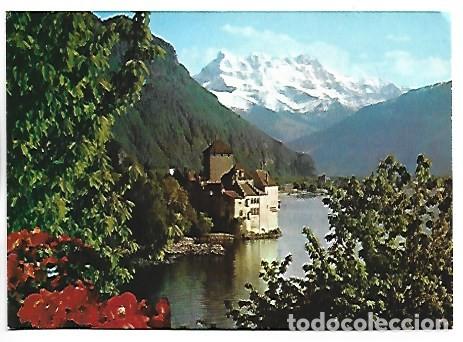 Postales: LE CHATEAU DE CHILLON, LAC LEMAN.- SUIZA