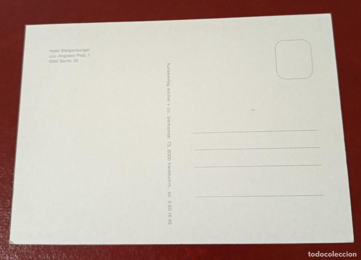 Postales: POSTAL MULTIPLE DE HOTEL BERL&Iacute;N - ALEMANIA - Foto 2