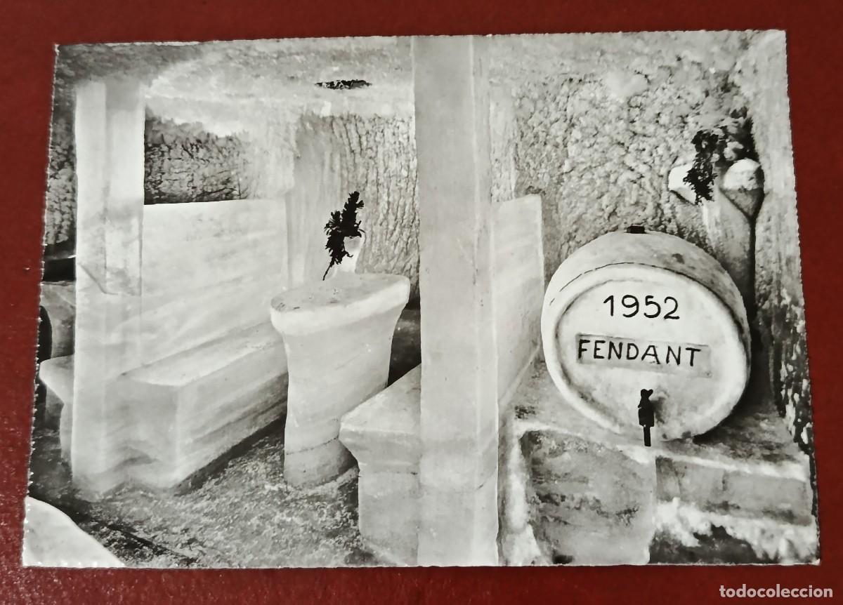 Postkarten: POSTAL BLANCO Y NEGRO PALACIO DE HIELO ESTACI&Oacute;N JUNGFRAUJOCH - ALPES SUIZOS