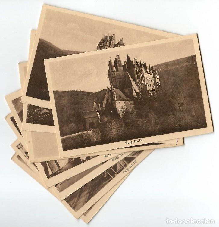 Cartes Postales: 8 Postales antiguas del Castillo de Eltz - Burg Eltz (Alemania) / Lote muy comercial, ideal reventa