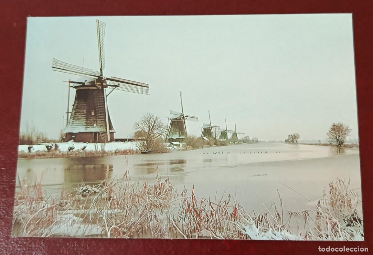 Cartes Postales: POSTAL IC&Oacute;NICOS MOLINOS DE VIENTO DE KINDERDIJK - PA&Iacute;SES BAJOS