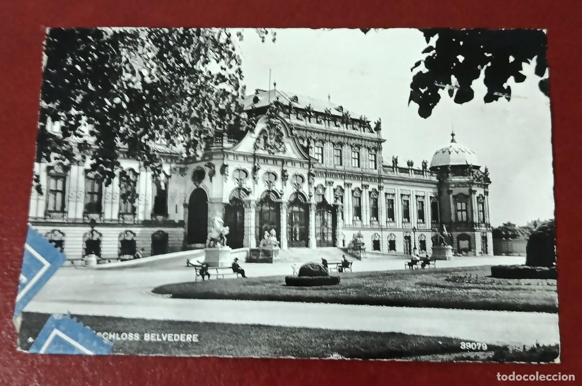 Postkarten: POSTAL BLANCO Y NEGRO ALTO BELVEDERE - VIENA - AUSTRIA 1960