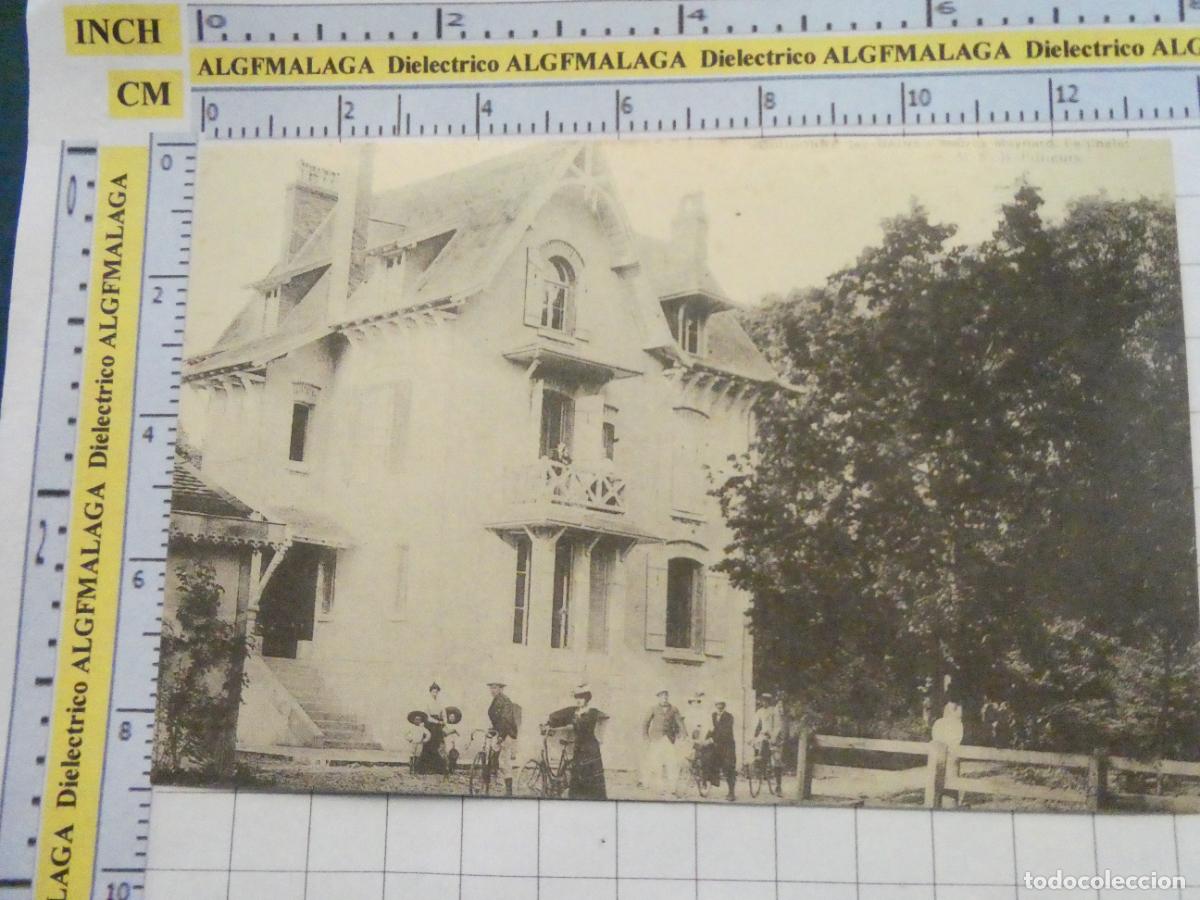 Postales: ANTIGUA POSTAL FACS&Iacute;MIL LA FRANCIA DE OTRO TIEMPO. CENTRO REUMATISMO BOURBONNE LES BAINS. 1036