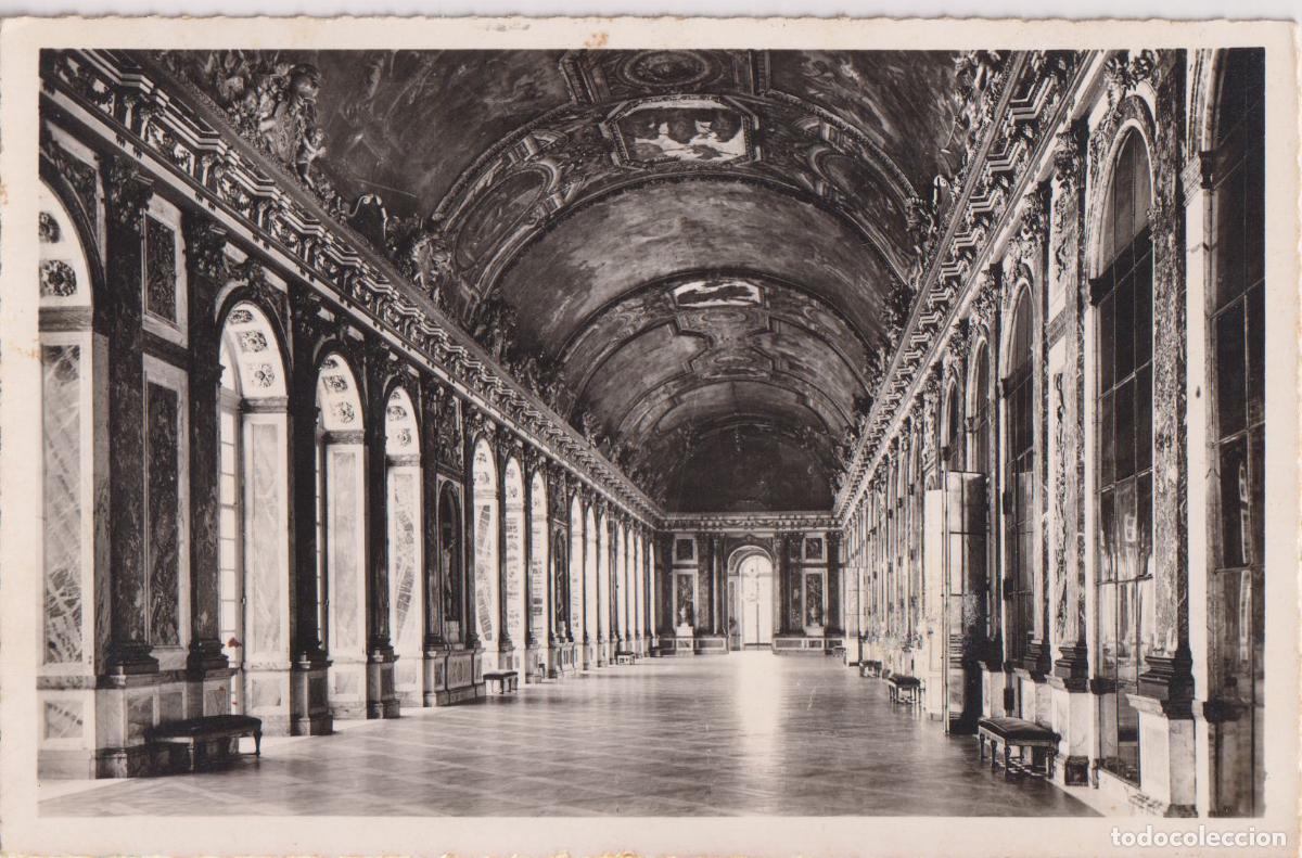 Postales: FRANCIA, VERSALLES, LE PALAIS, LA GALERIE DES GLACES - EDITIONS D'ART N&ordm;235 - S/C