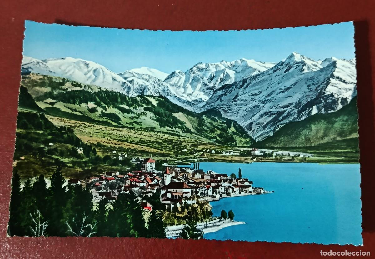 Postkarten: POSTAL VISTA PANORAMICA DEL PUEBLO DE BRIENZ - ALPES BERNESES - SUIZA