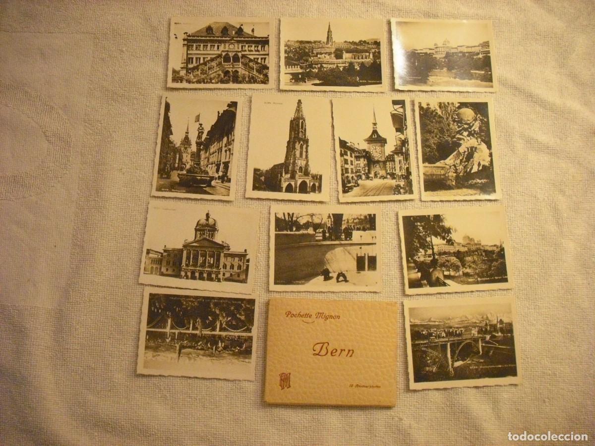 Postkarten: BERN, BLOCK DE 12 FOTOS/ POSTALES DE PEQUE&Ntilde;AS DIMENSIONES. POCHETTE MIGNON