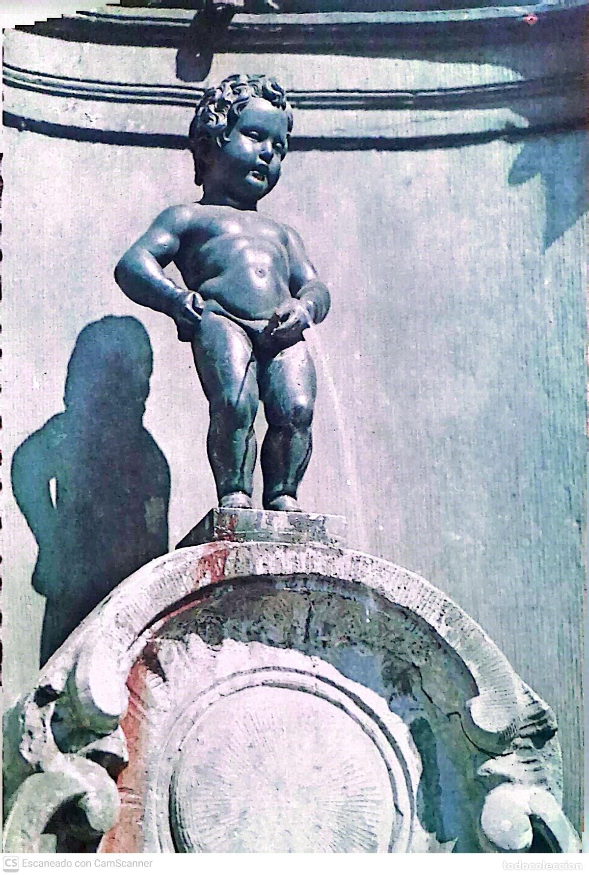 Postales: Bruselas. 12B Manneken-Pis. Nueva. Color