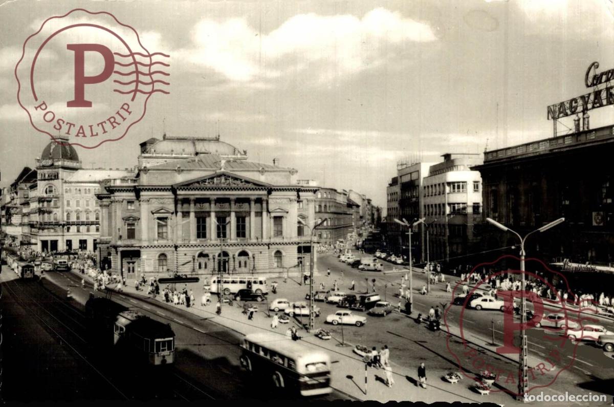Cartoline: HUNGRIA HUNGARY. BUDAPEST NEMZETI SZINHAZ