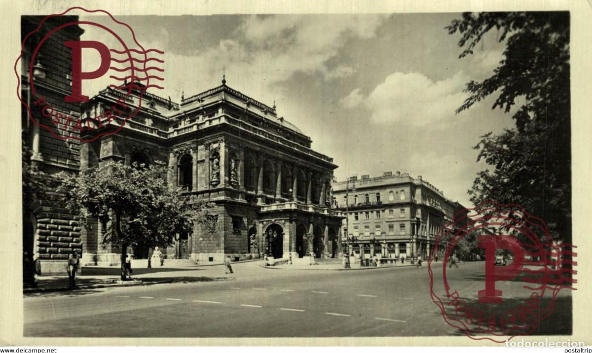 Postales: RPPC CARTE PHOTO BUDAPEST OPERA HUNGRIA HUNGARY. Ungheria