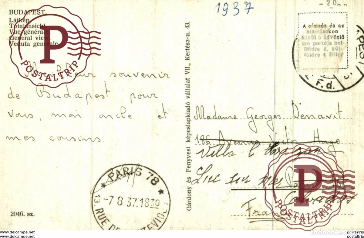 Postales: BUDAPEST Hungary Hongrie - Foto 2