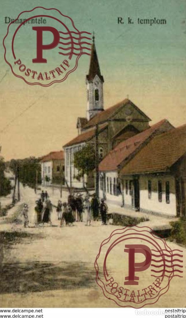 Postales: HUNGRIA HUNGARY DUNAPENTELE. R. K. TEMPLOM