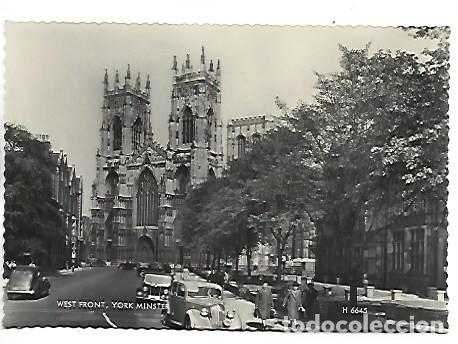 Postales: WEST FRONT, YORK MINSTER.- REINO UNIDO