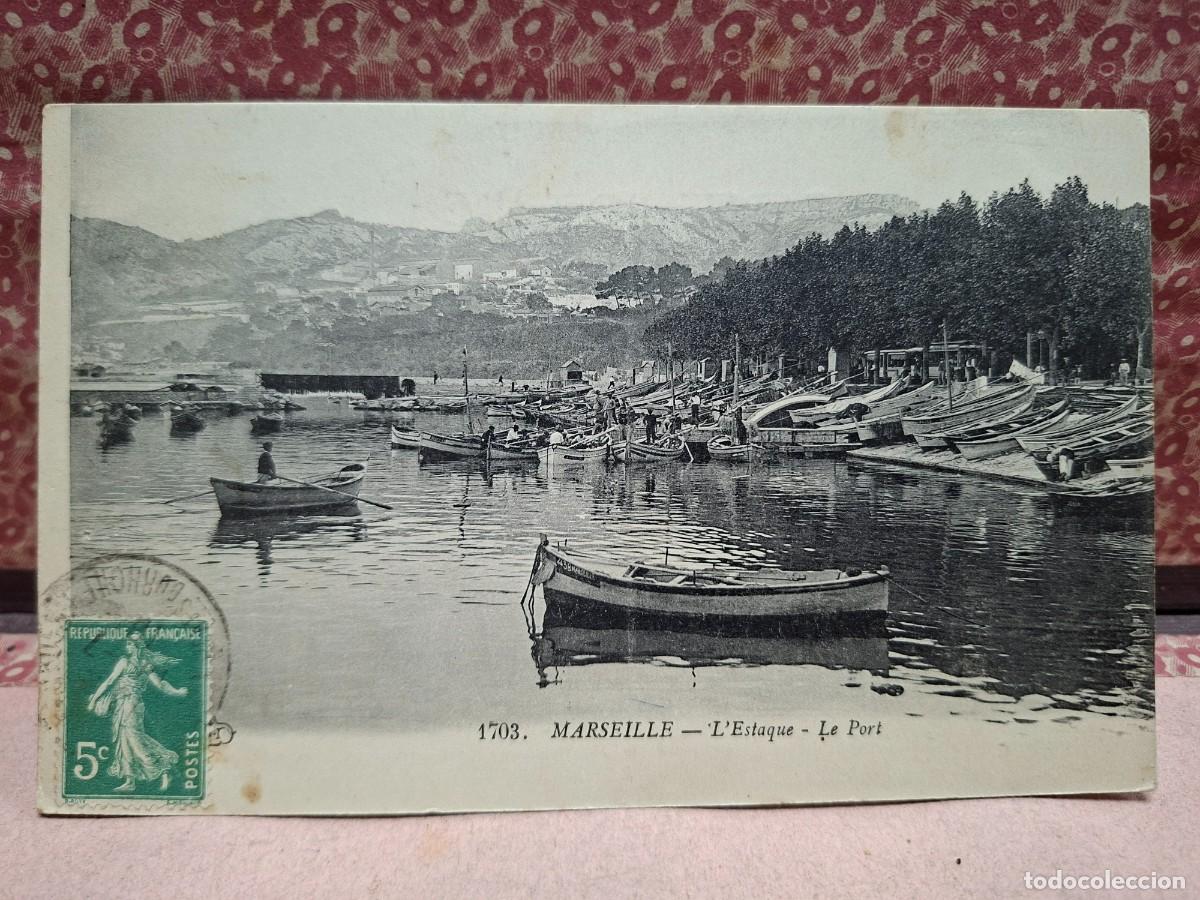 Postales: ANTIGUA POSTAL MARSEILLE FRANCIA