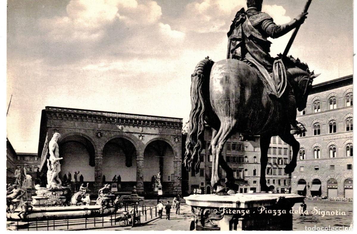 Postales: :::: LC493 - POSTAL - FIRENZE - PIAZZA DE LA SIGNOTIA