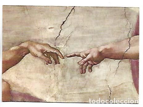 Postales: &rdquo; THE CREATION OF MAN, DETAIL &rdquo;.- SISTINE CHAPEL.- CITTA DEL VATICANO / ITALIA
