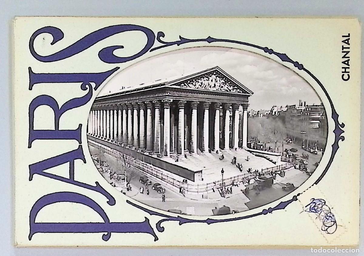 Postales: Paris. 10 cartes postales photographiques.&Eacute;ditions Chantal, Par&iacute;s, [ca. 1945-1955].