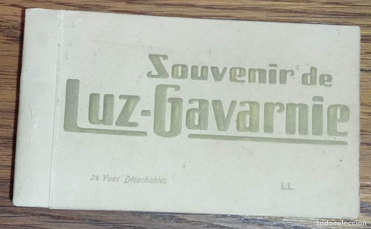 Postales: SOUVENIR DE LUZ GAVARNIE 24 POSTALES EN BLANCO Y NEGRO 1925