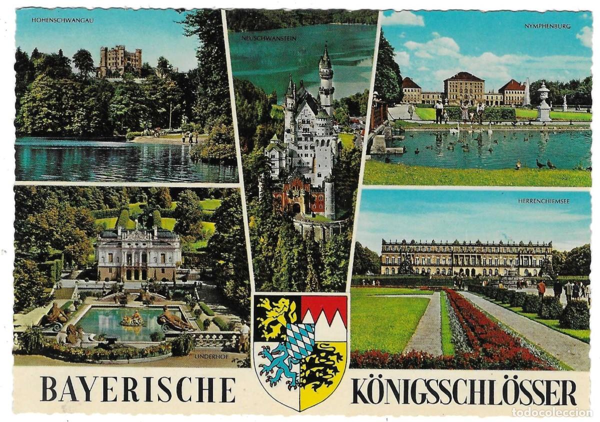 Postales: Postal Alemania. Bayerische K&ouml;nigsschl&ouml;sser. ref. 7-ale127