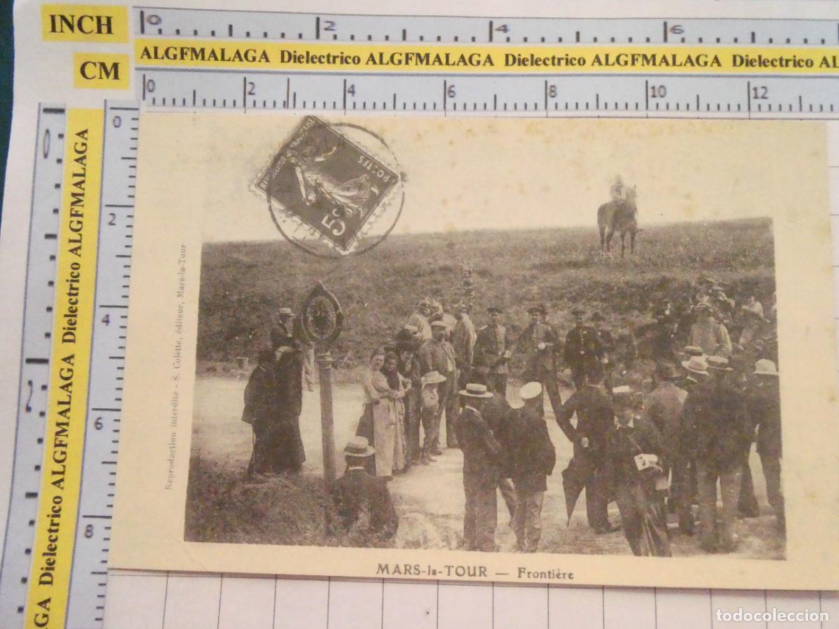 Postales: ANTIGUA POSTAL FACS&Iacute;MIL LA FRANCIA DE OTRO TIEMPO. MARS LA TOUR FRONTIERE MILITARES. 3065