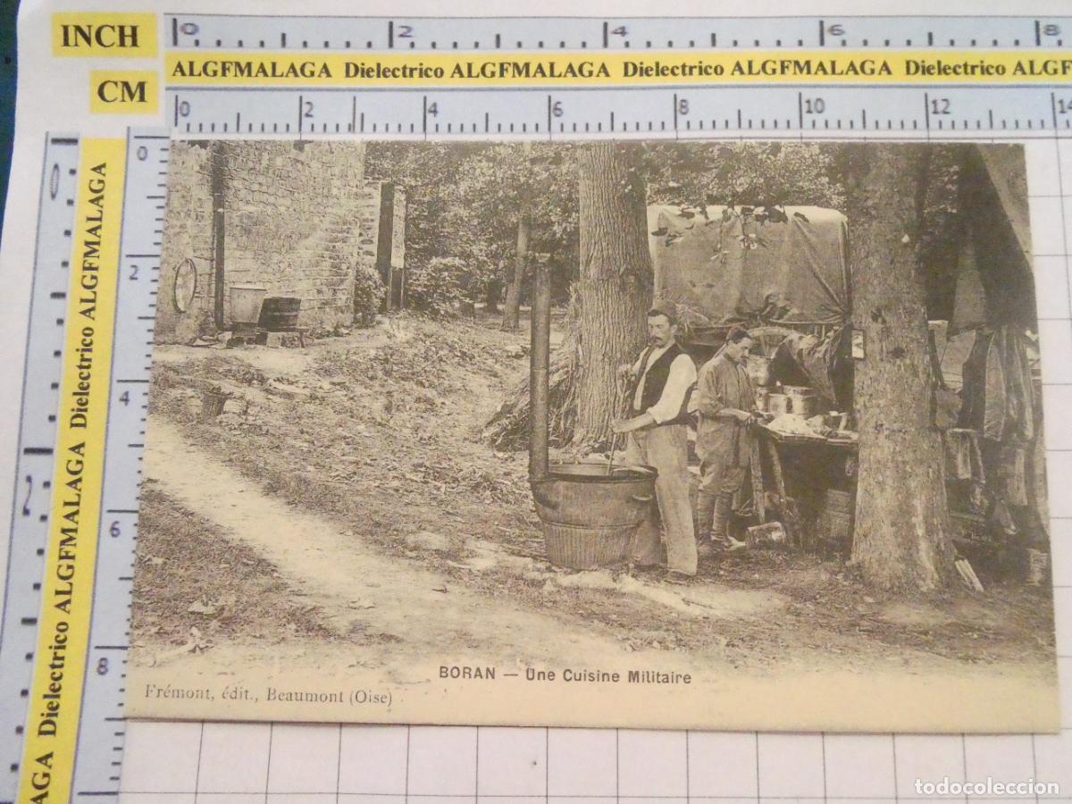 Postales: ANTIGUA POSTAL FACS&Iacute;MIL LA FRANCIA DE OTRO TIEMPO. BORAN PRIMERA GUERRA MUNDIAL COCINA MILITAR 3076