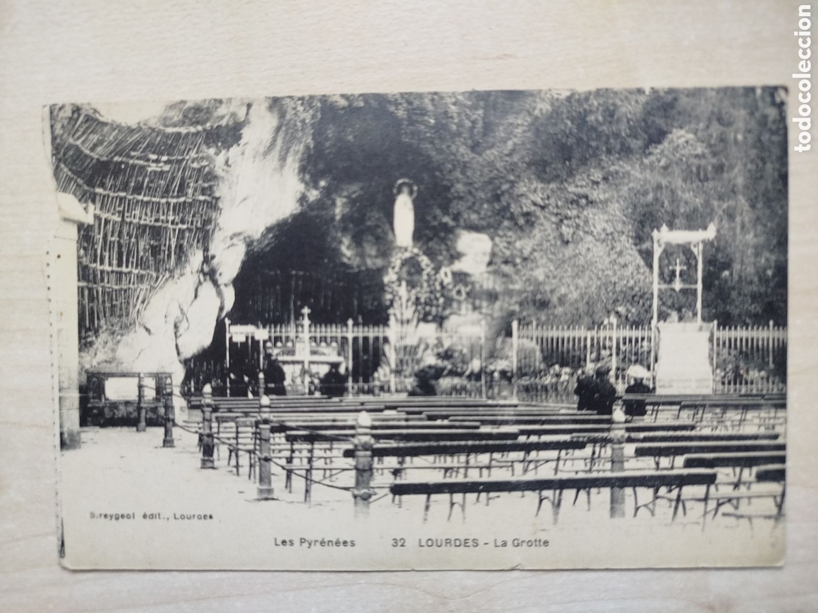 Postales: Postal. Loudes, la gruta