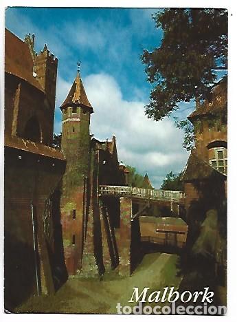 Postales: CASTLE - BRIDGE TO THE HIGH CASTLE.- MALBORK - MARIENBURG / ALEMANIA