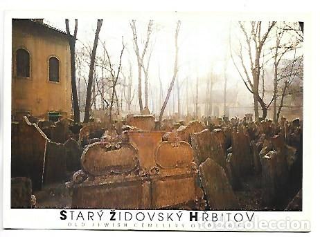 Postales: STARY ZIDOVSKY HRBITOV - OLD JEWISH CEMENTERY OF PRAGUE.- PRAHA / PRAGA