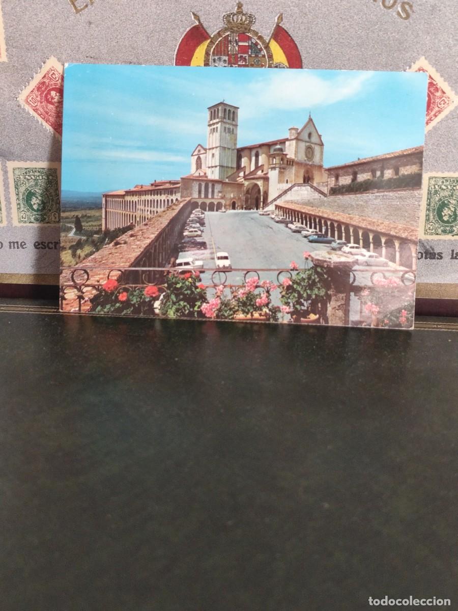Postales: P6309 Postal Assisi 66336 Bas&iacute;lica di S.Francesco. Alterocca