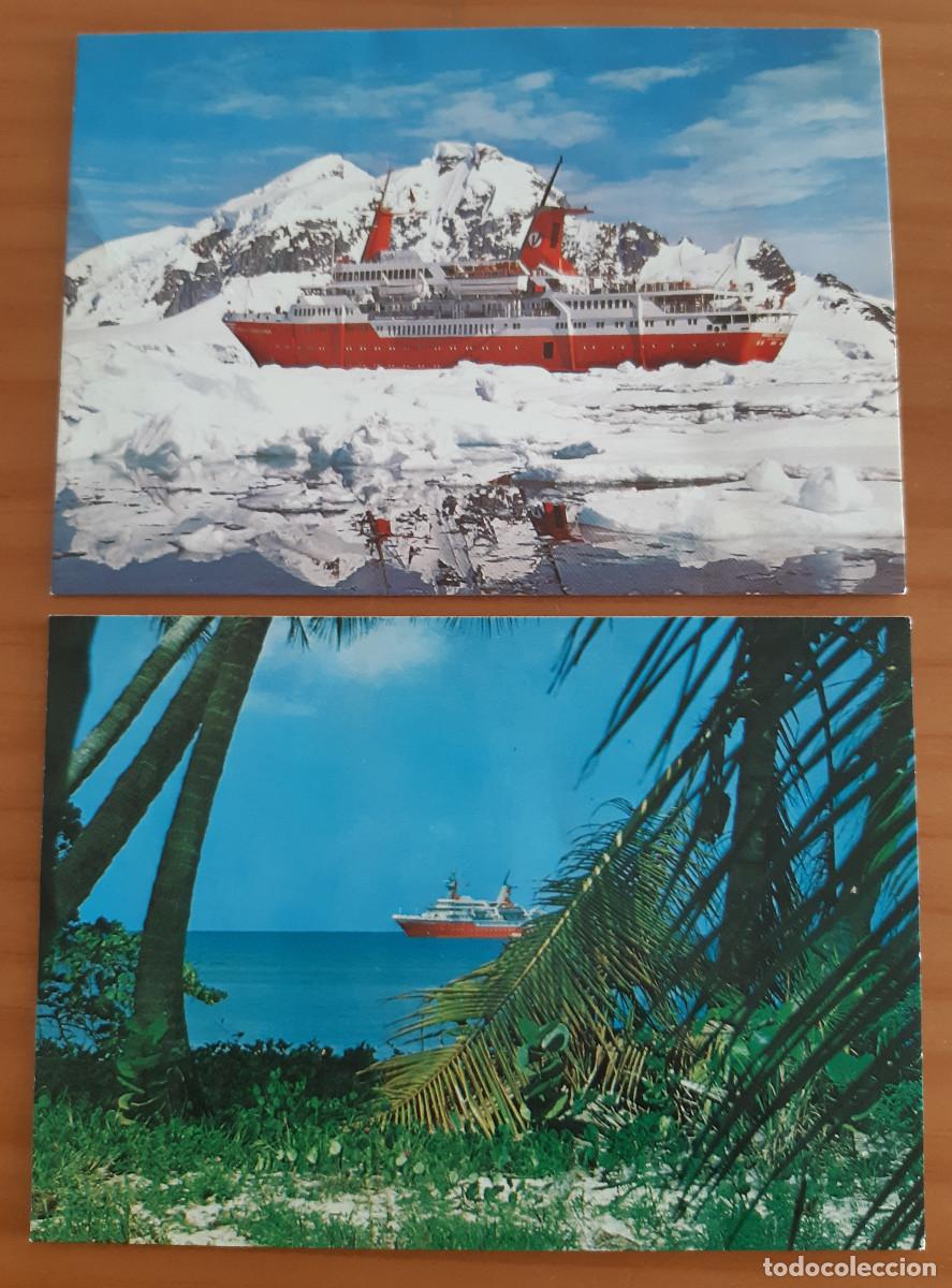 Cartes Postales: 2 POSTALES SIN CIRCULAR - ALEMANIA - WORLD DISCOVERER - A&Ntilde;O 1974 - PERFECTO ESTADO